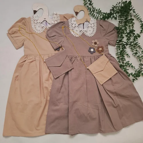 پیراهن سارافون دخترانه