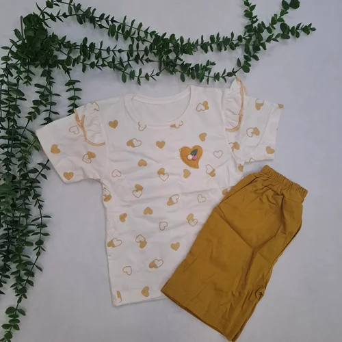 تیشرت شلوارک قلبی