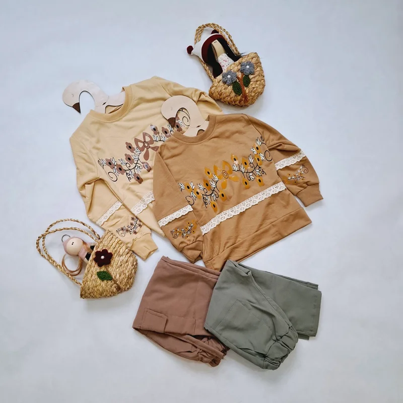 بلوز شلوار پاپیونی جیبدار